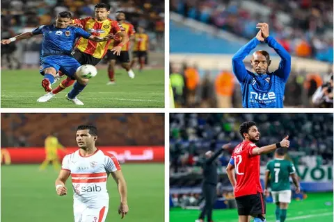 خلال 12 شهرًا.. اعتزال 10 نجوم في الكرة المصرية (صور)